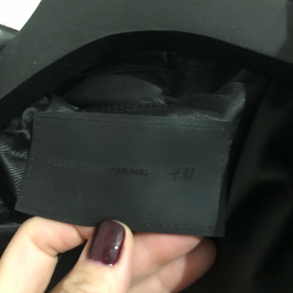 Alexander Wang ✘ H&M  Leather jacket - Picture 3 of 7